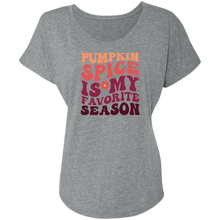 Load image into Gallery viewer, Pumpkin Spice Is My Favorite Season Dolman Sleeve