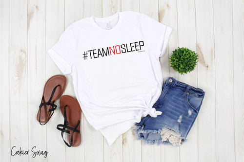 Team No Sleep Bella+Canvas 3001 Unisex Jersey Short Sleeve Tee