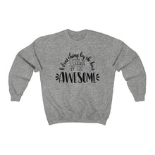 Load image into Gallery viewer, (a) I Charge By The Awesome Unisex Heavy Blend™ Crewneck Sweatshirt