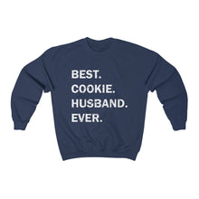 Load image into Gallery viewer, Best Cookie Husband Ever Unisex Heavy Blend™ Crewneck Sweatshirt