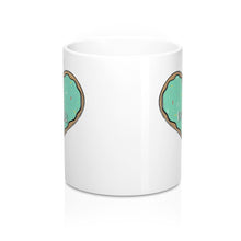 Load image into Gallery viewer, (b) Made With Love Green Heart Mug