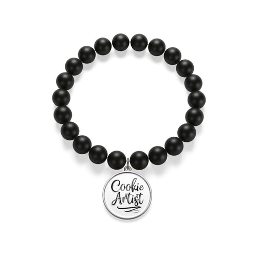 Cookie Artist Matte Onyx Bracelet