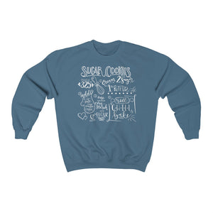 (b) Sugar Cookie Recipe Sweatshirt