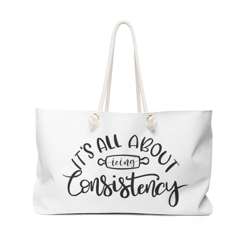 (b) It's All About Consistency Weekender Bag