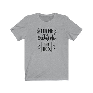 Think Outside the Box Bella+Canvas 3001 Unisex Jersey Short Sleeve Tee