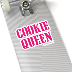 Cookie Queen Pink Kiss-Cut Sticker