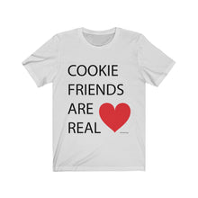 Load image into Gallery viewer, Cookie Friends are Real Bella+Canvas 3001 Unisex Jersey Short Sleeve Tee