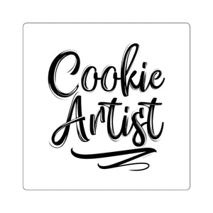 Cookie Artist Square Sticker
