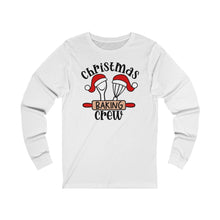 Load image into Gallery viewer, Christmas Baking Crew Unisex Jersey Long Sleeve Tee