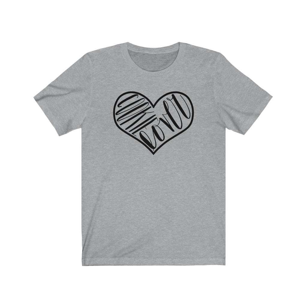 (a) Cookie Lover Bella+Canvas 3001 Unisex Jersey Short Sleeve Tee
