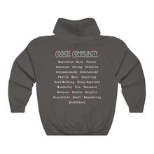 Load image into Gallery viewer, I Love Cookies/Cookie Community Unisex Heavy Blend™ Hooded Sweatshirt