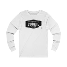 Load image into Gallery viewer, Official Cookie Tester Unisex Jersey Long Sleeve Tee
