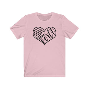 (a) Cookie Lover Bella+Canvas 3001 Unisex Jersey Short Sleeve Tee