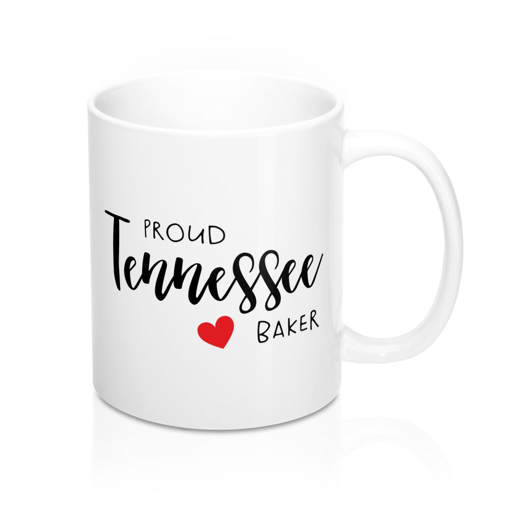 Proud Tennessee Baker Mug