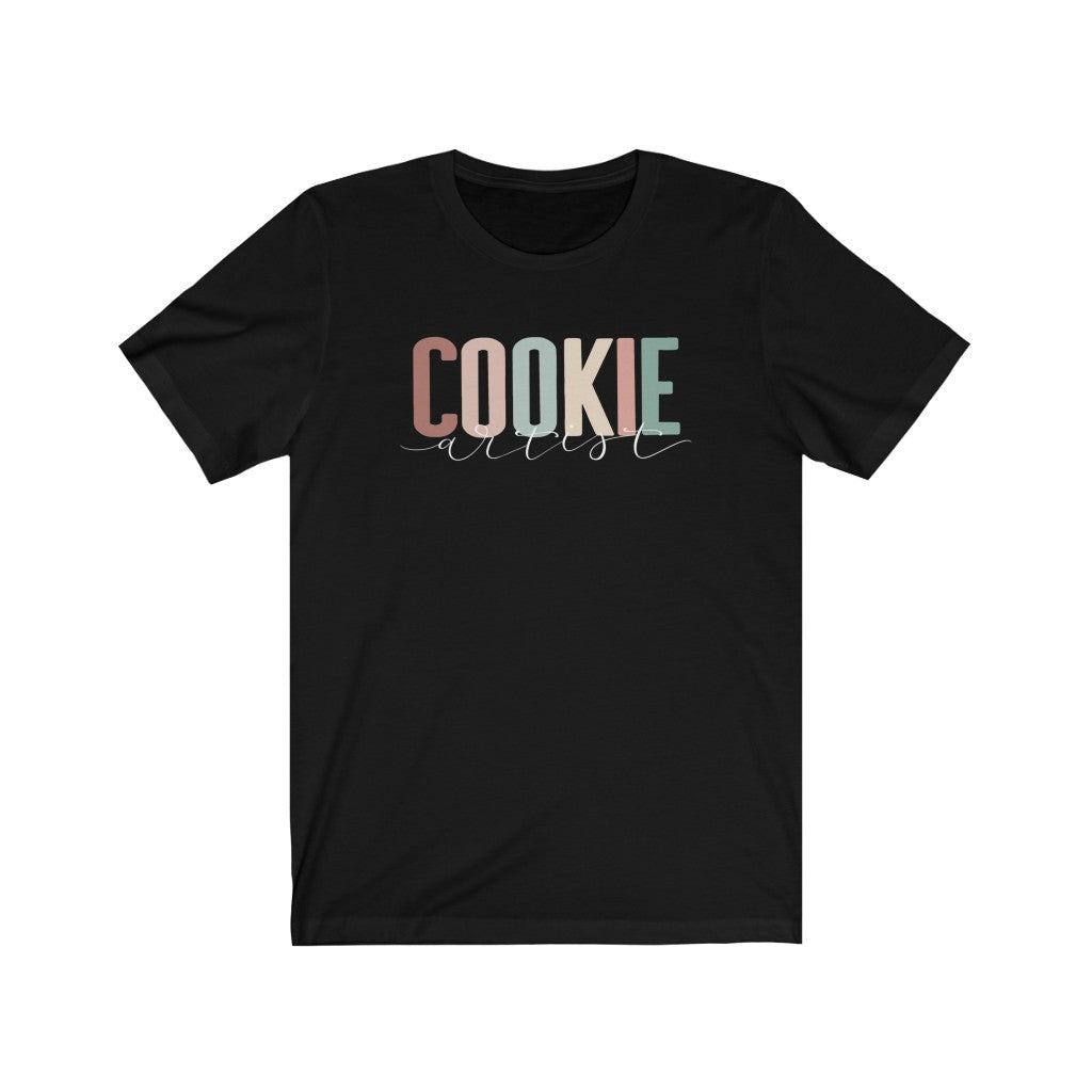 (b) Cookie Artist-Dusty Black Short Sleeve Tee