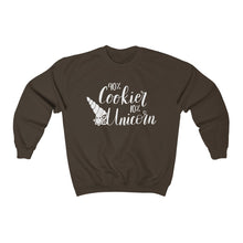 Load image into Gallery viewer, (a) 90% Cookier 10% Unicorn Unisex Heavy Blend™ Crewneck Sweatshirt