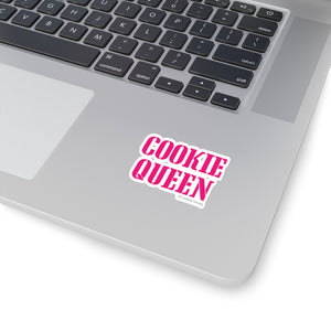 Cookie Queen Pink Kiss-Cut Sticker