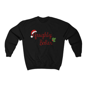 Naughty Baker Unisex Heavy Blend™ Crewneck Sweatshirt