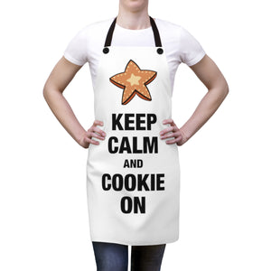Keep Calm and Cookie On Apron