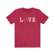Load image into Gallery viewer, Love Bella+Canvas 3001 Unisex Jersey Short Sleeve Tee