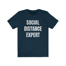 Load image into Gallery viewer, Social Distance Expert Unisex Jersey Short Sleeve Tee
