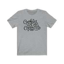 Load image into Gallery viewer, Cookies and Cocoa Unisex Jersey Short Sleeve Tee