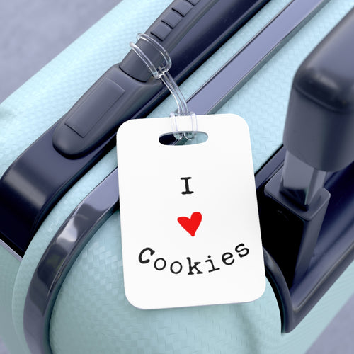 I Love Cookies Bag Tag