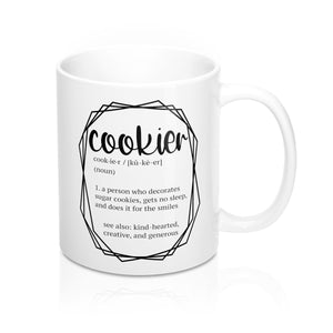 (a) Cookier Definition Mug