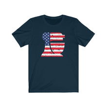 Load image into Gallery viewer, American Flag Kitchen Mixer Bella+Canvas 3001 Unisex Jersey Short Sleeve Tee