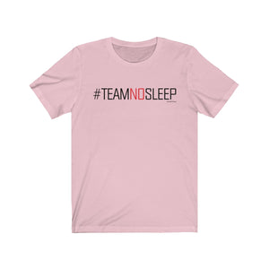 Team No Sleep Bella+Canvas 3001 Unisex Jersey Short Sleeve Tee