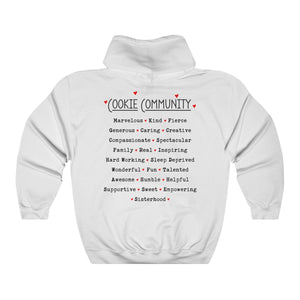 I Love Cookies/Cookie Community Unisex Heavy Blend™ Hooded Sweatshirt