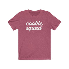 Load image into Gallery viewer, (a) Cookie Squad Bella+Canvas 3001 Unisex Jersey Short Sleeve Tee