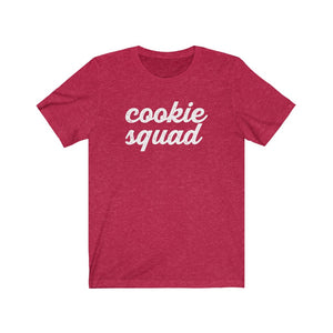 (a) Cookie Squad Bella+Canvas 3001 Unisex Jersey Short Sleeve Tee