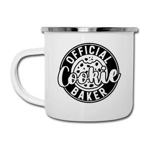 Official Cookie Baker (Round) Camper Mug - white