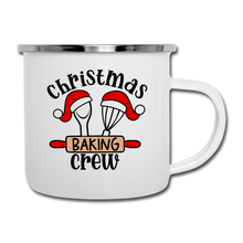 Load image into Gallery viewer, Christmas Baking Crew Camper Mug - white